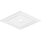 Ekena Millwork Diamond Architectural Grade PVC Ceiling Medallion, 34"W x 22 5/8"H x 3"ID x 12"C x 1"P, One-Piece CMP34X22DD-03000 - alternate 4